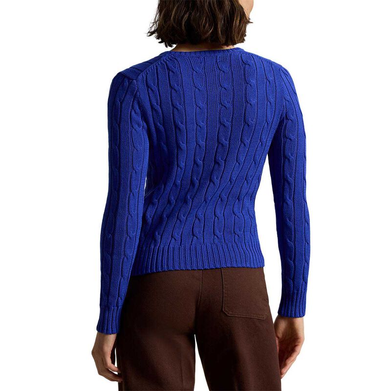 Polo Ralph Lauren Cable Knit Cotton Crewneck Sweater image number 1